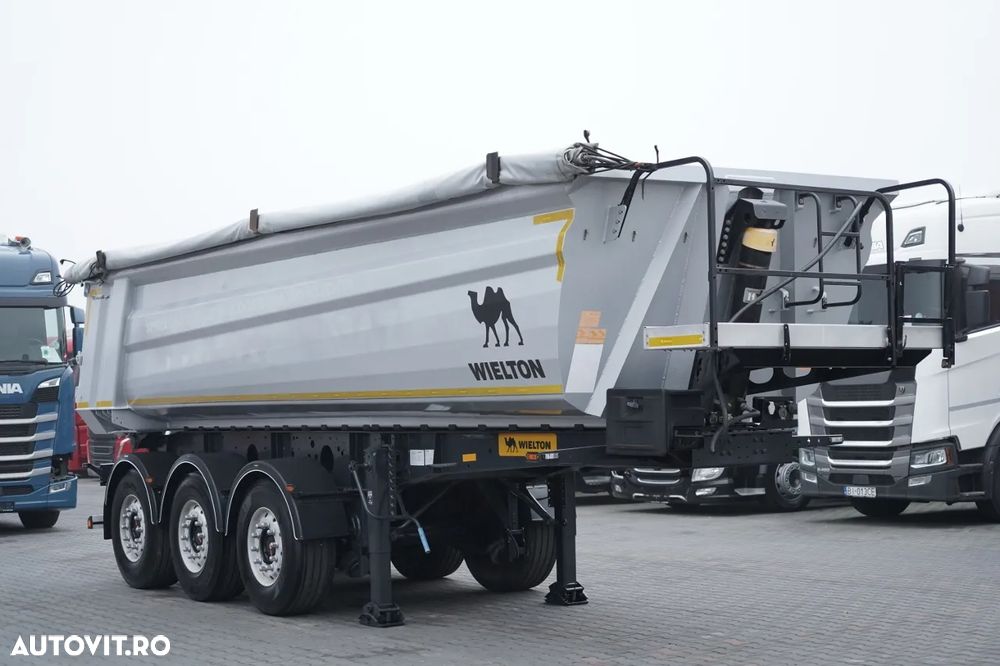 Wielton WIELTON / BASCULATOR / 26 M3 / GREUTATE: 4700 KG / CP CHUTTER / AXĂ RIDICATĂ / - 1