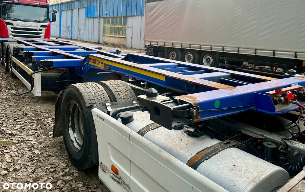 Wielton NS-34PT ROZSUWANA BPW OŚ PODNOSZONA 1x20 2x20 1x35 1x40 1x45 Waga:5990kg 2009r - 2