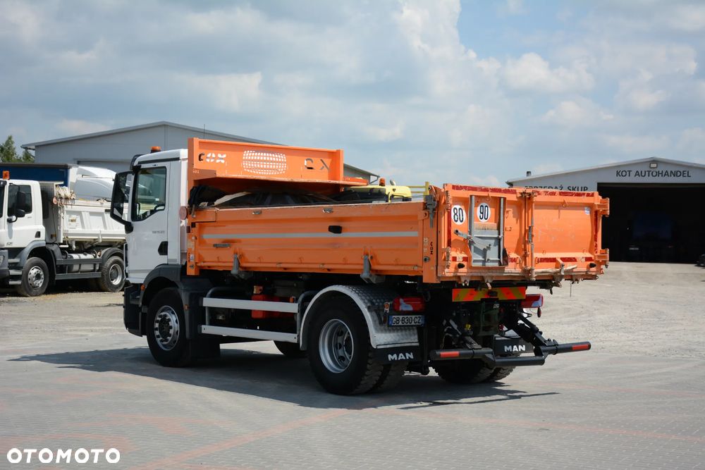 MAN TGM 18.320 / 2021 / Wywrot 3-stronny / hydroburta / idealny stan - 9