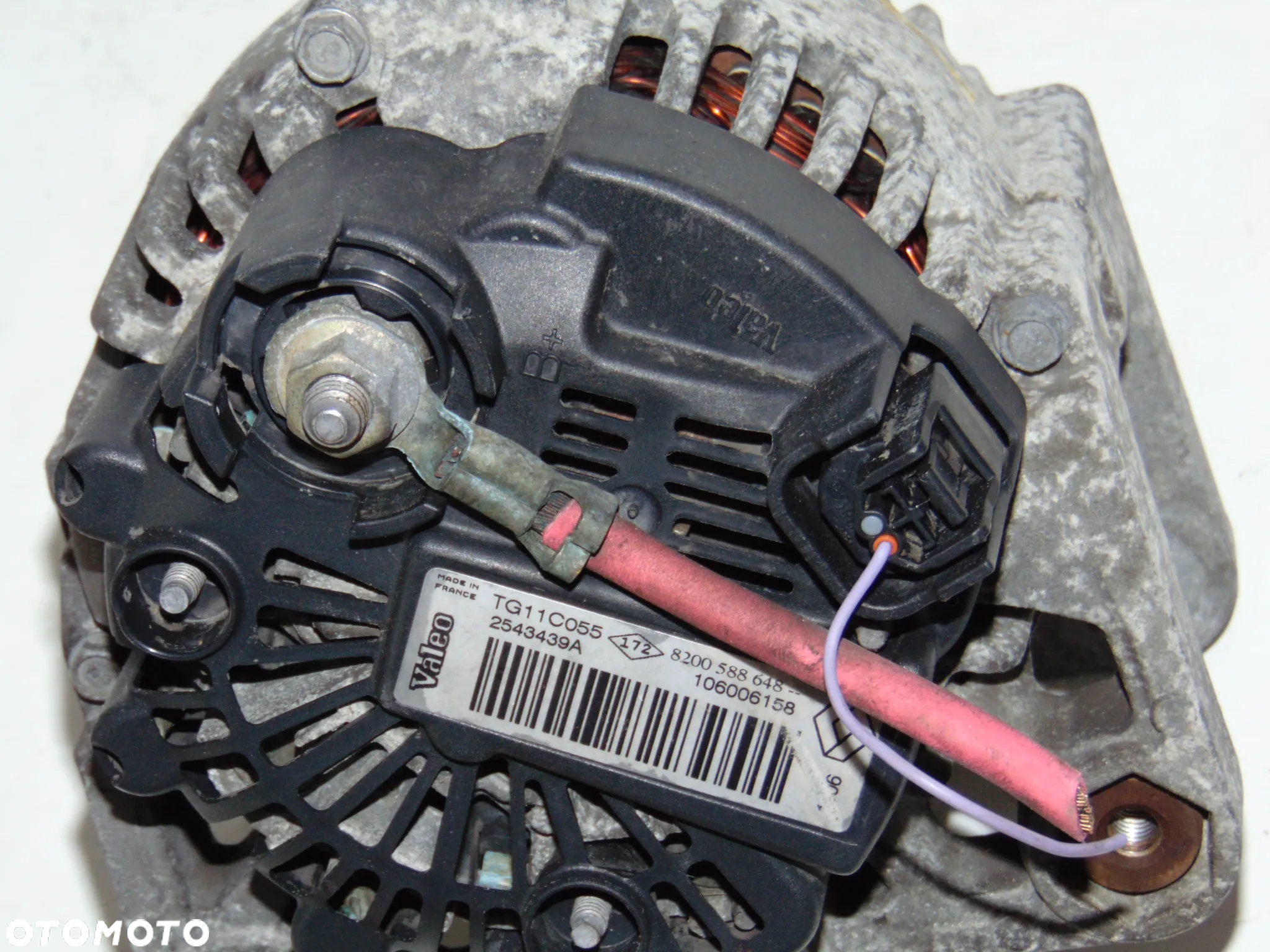 ORYGINAŁ alternator Renault Laguna Megane Scenic 2 II 1.6 benzyna 02-09r - 12