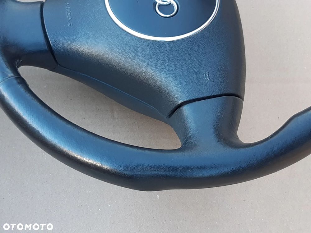AUDI A4 B6 A3 8L KEROWNICA TRÓJRAMIENNA PODUSZKA SKÓRA CZARNA 8Z0419091D  8E0880201J - 3
