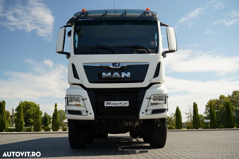 MAN TGS 41.460 / 8x8 / BASCULANTE SPATE / MANUAL / KH-KIPPER / EURO 6 / 2019 / CONTRACTUL DE SERVICE - 3
