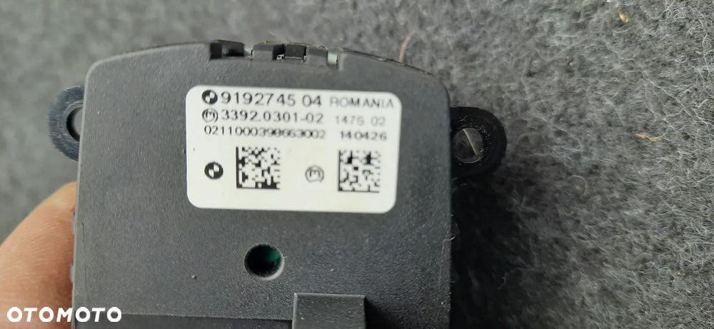 BMW F10 F11 Włącznik świateł Halogenów 9192746 03 33920101-01 22100001 74871001 9192745 04 3392.0301-02 - 10