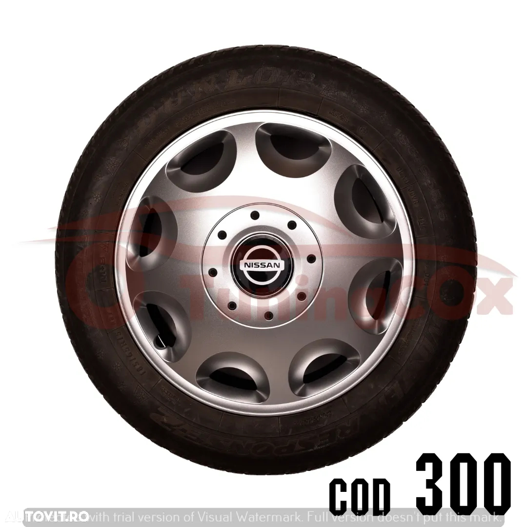 Capace roti R15 Nissan la set de 4 buc,Capace janata aliaj - 2