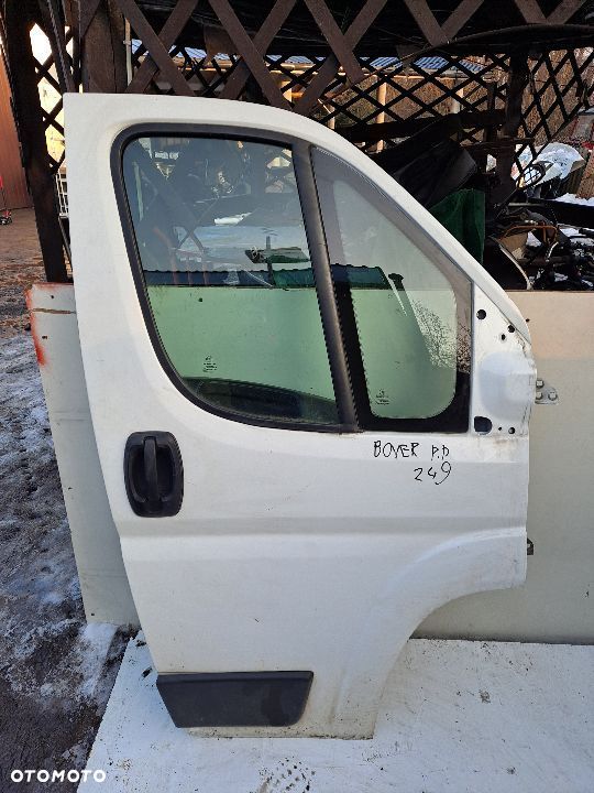 DRZWI PRAWE PRZEDNIE DUCATO BOXER JUMPER 06- Lakier 249 BEZ KOROZJI