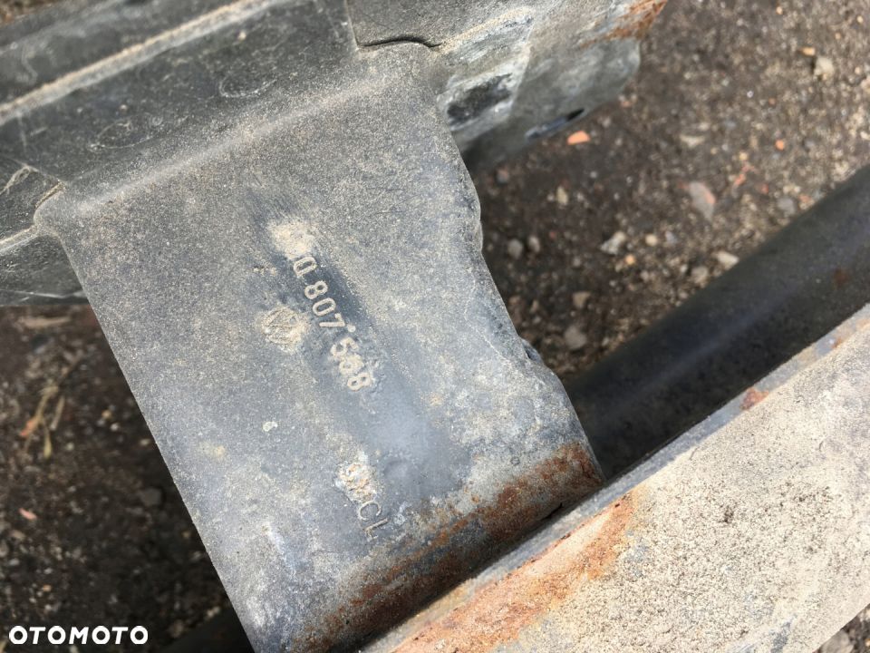 BELKA TYŁ TYLNA ZDERZAKA VW POLO 9N 6Q0807558 - 5