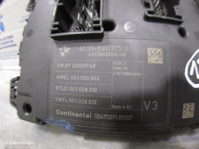 Caixa Fusiveis 6135931717501 BMW F20 2013 1.6D 115CV 5P PRETO ORIGINAL - 2