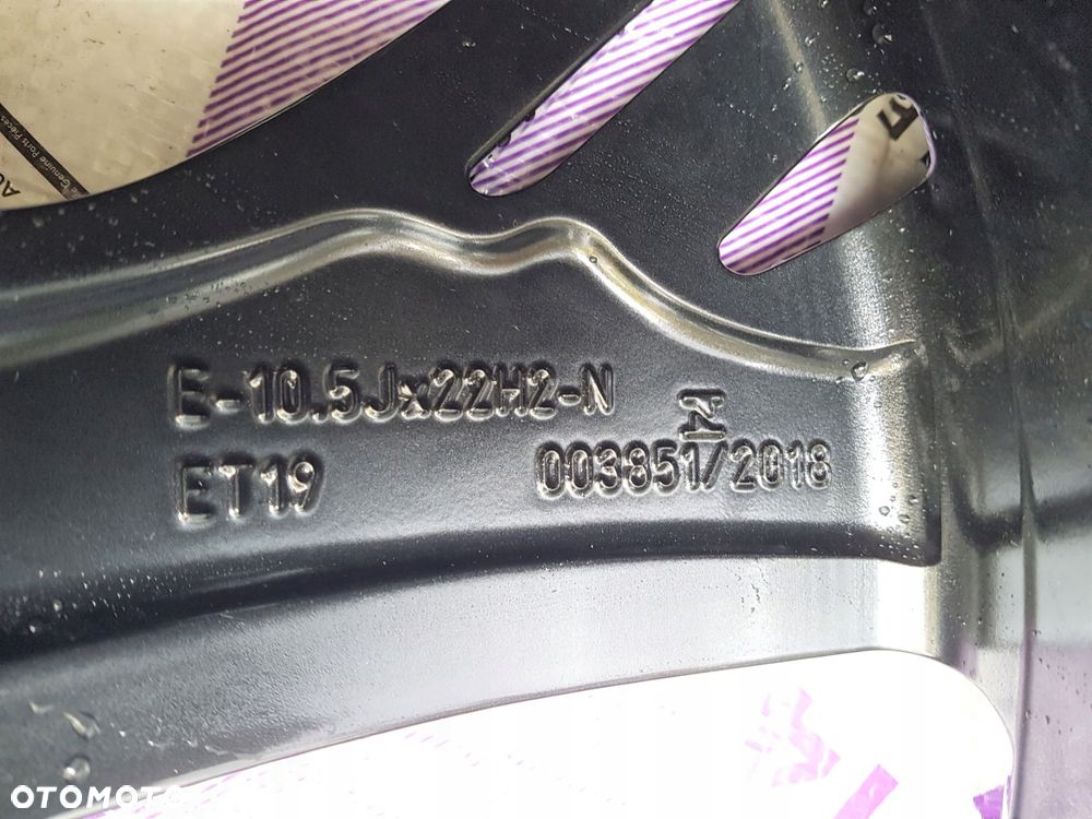 audi a6 rs6 a7 rs7 felga aluminiowa 10,5 22 cali et 19 4k0601025t - 5