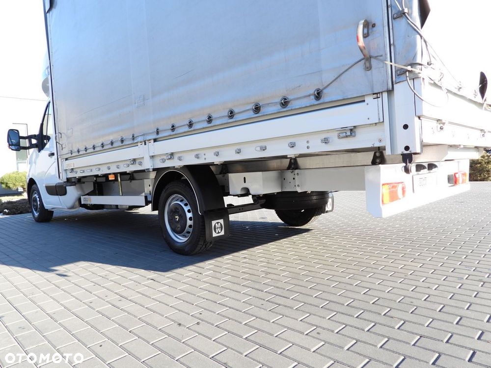 Renault MASTER PLANDEKA 10 PALET WEBASTO TEMPOMAT LEDY PNEUMATYKA KLIMATYZACJA  165KM - 16