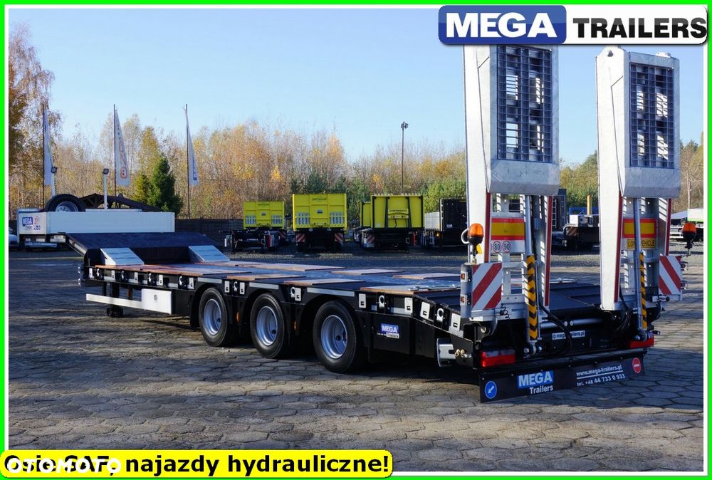 Mega Niska podłoga, DMC 54 T, oś skrętna, najazdy HYDRULICZNE 4,0 M !!! - 10
