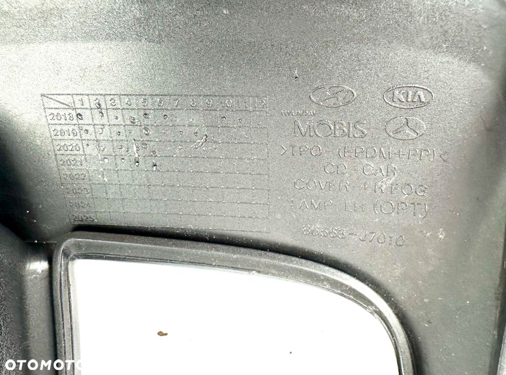 KIA CEED 3 III CD 2018 - 2021 HALOGEN ZAŚLEPKA KRATKA L ZDERZAK ORYGINAŁ OE - 12