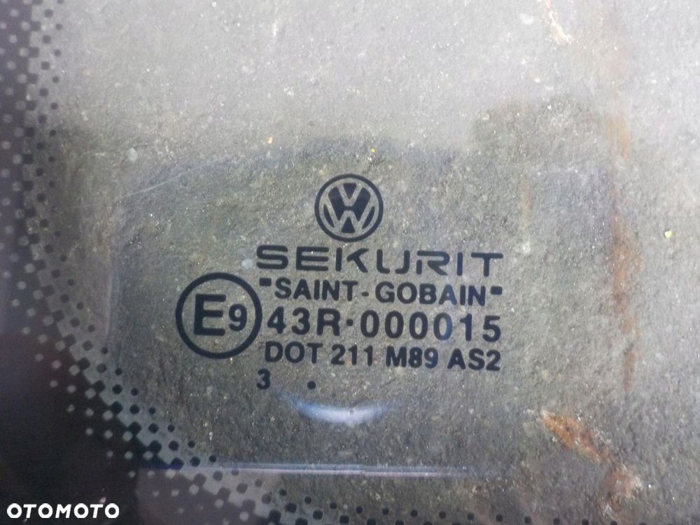 VW T5 T6 SZYBA PRAWA BOCZNA ŚRODKOWA NA DRZWI ODS - 2