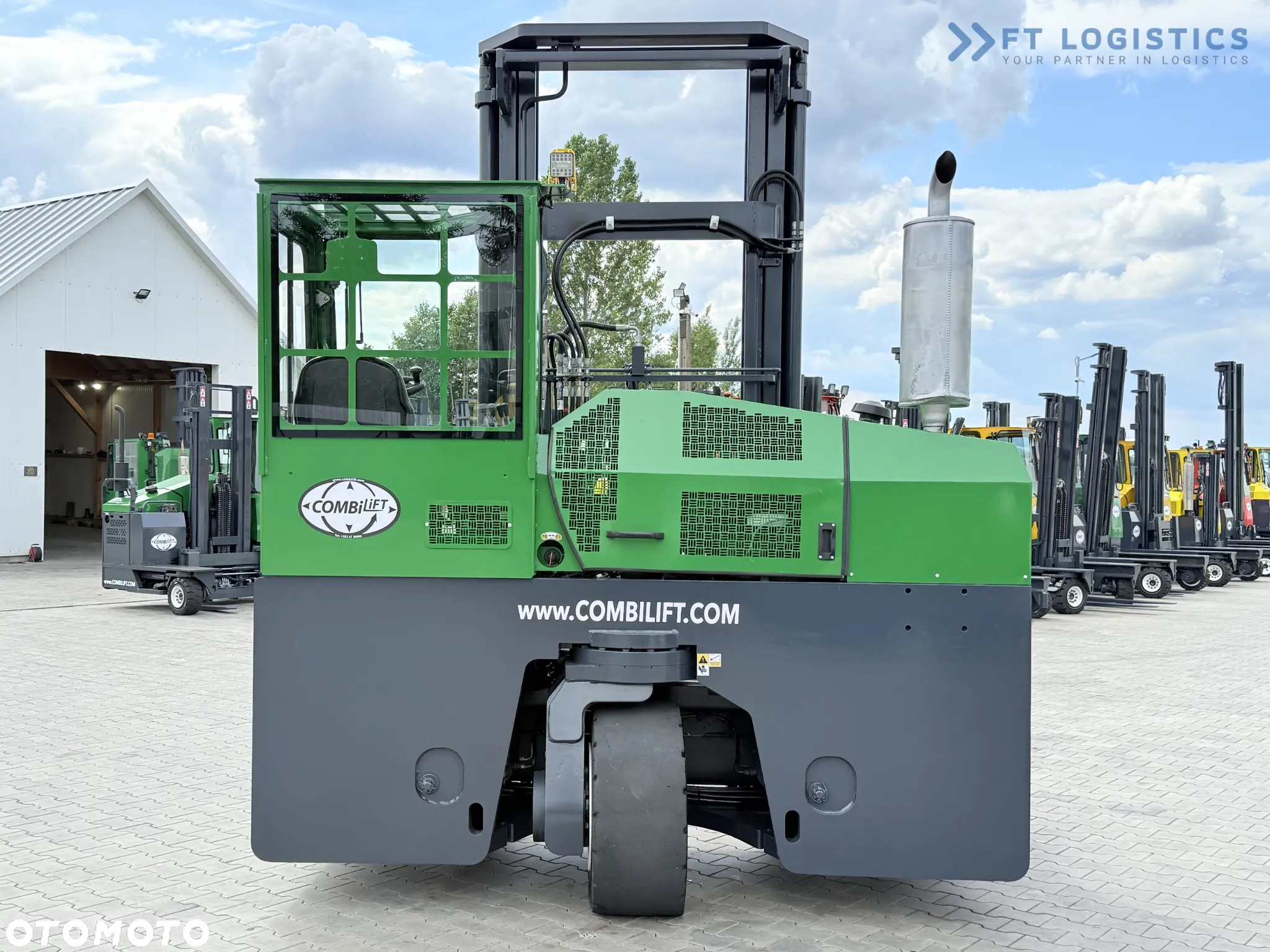 Combilift C8000 / GAS / DUPLEX - 4700MM / POZYCJONER / WOLNY SKOK / PEŁNA OGRZEWANA KABINA / JEDYNIE 5141H / STAN - JAK NOWY! - 8