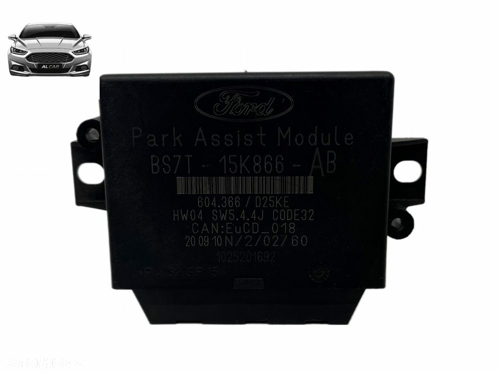 MODUŁ PARKOWANIA PDC FORD MONDEO MK4, S-MAX MK1 BS7T-15K866 - 3
