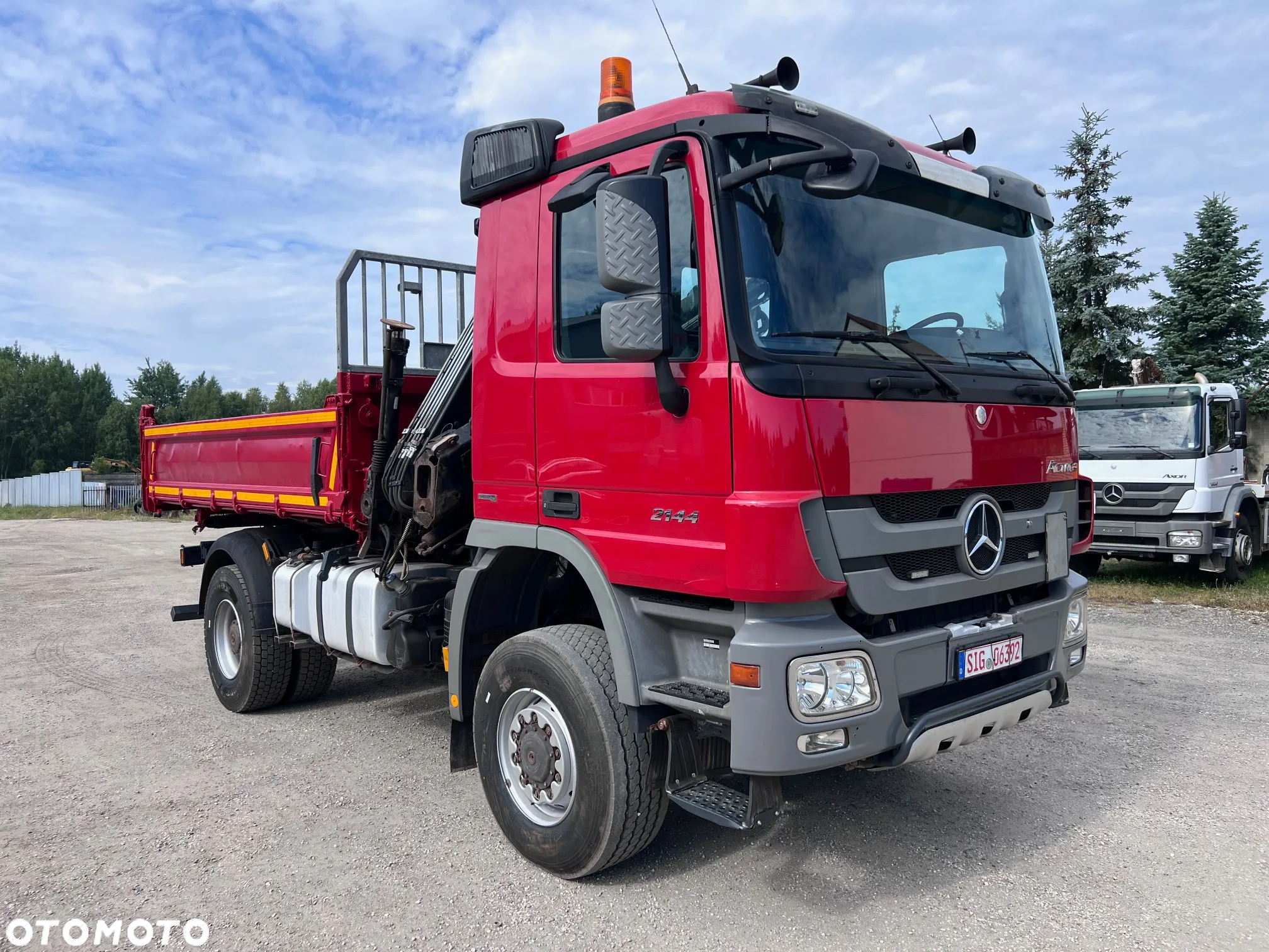 Mercedes-Benz ACTROS 4x4 1844 2144 AK HDS HIAB 12M - 19