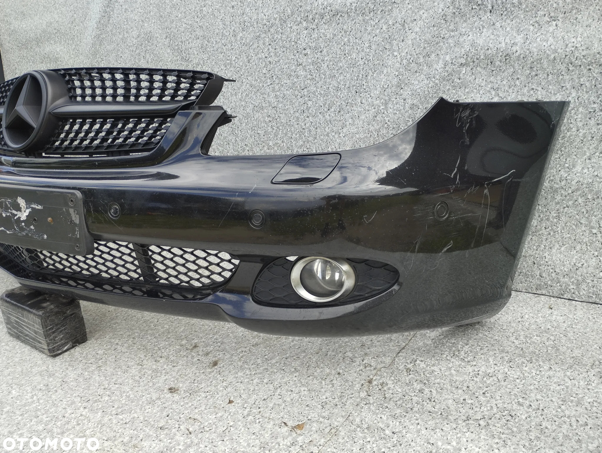 Mercedes CLS 219 W219 04-08r zderzak przód przedni Grill - 4