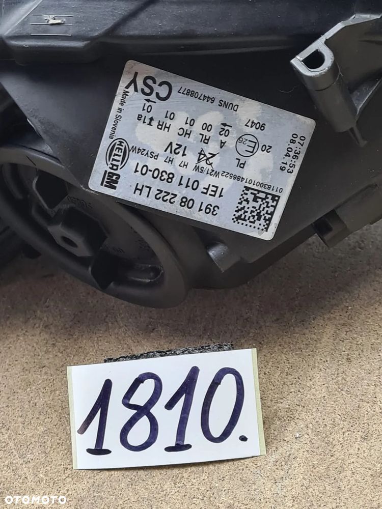 OPEL CORSA E 15- LAMPA LEWA PRZEDNIA LEWY PRZÓD 39108222 - 7