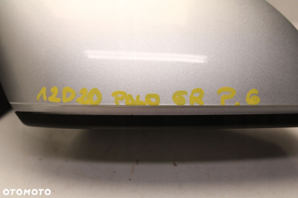 volkswagen vw polo 6r 09r- lusterko prawe zewnętrzne 6 pinów la7w - 11