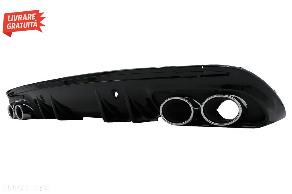 Difuzor cu ornamente evacuare Mercedes C-Class W205 S205 (2014-2020) C43 Design pe- livrare gratuita - 3