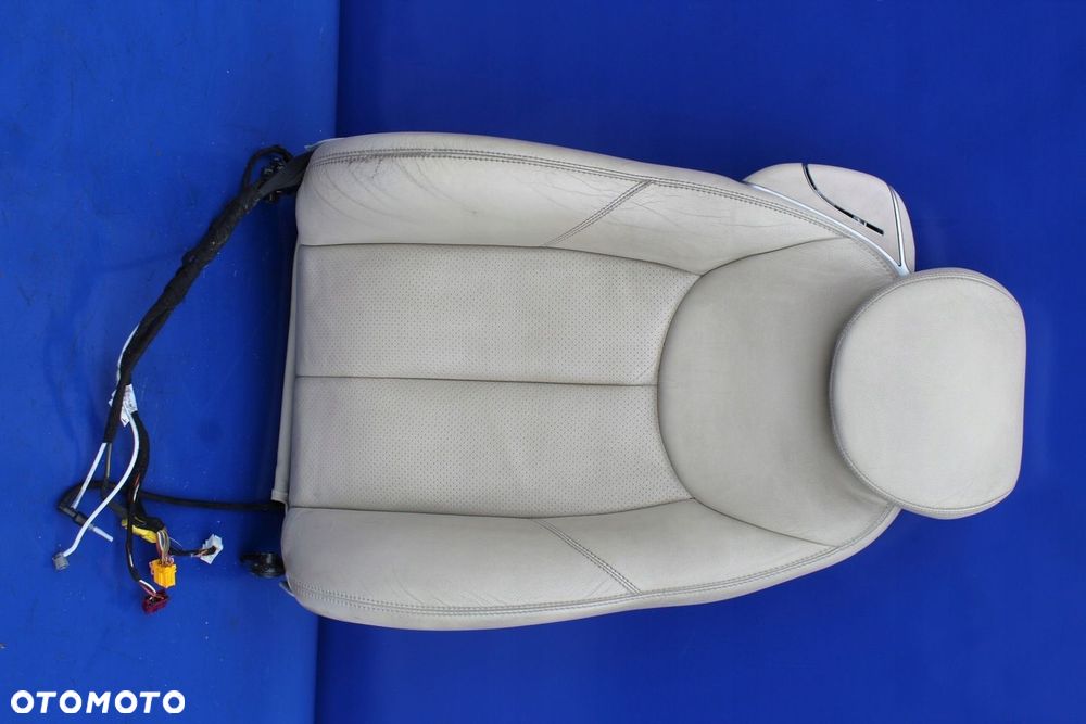 Oparcie fotel prawy wentylowany zagłówek Mercedes SL R230 SL500 SL350 - 2