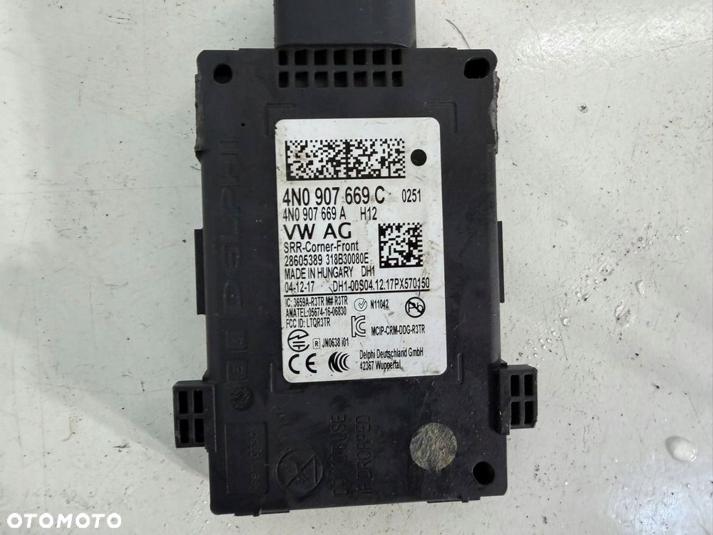 czujnik radar asystent zamiany pasa ruchu porsche cayenne 9y0 eu - 4