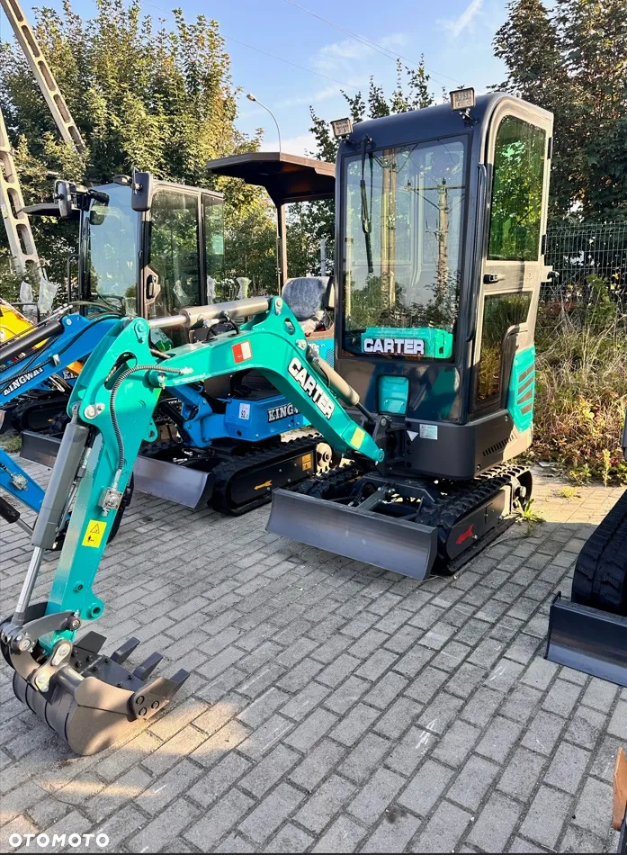 Inny CARTER CT12K Ramię Skrętne KABINA 1200kg PREMIUM 3 łyżki - 8