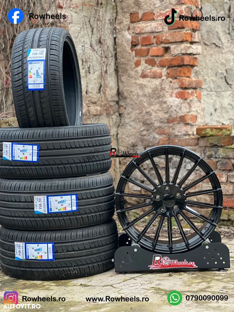 Jante Roti BMW R20 BMW G20 G22 G30 G31 G11 G12 X3 X4 G02 Model Hamann Roti Hamann R20 cu anvelope vara/iarna inclus - 1