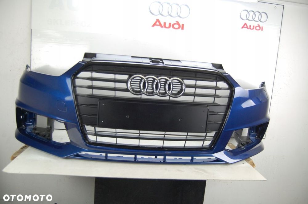 ZDERZAK AUDI A1 S-LINE 8X 8XA LIFT 2014-2018 BLACK - 1