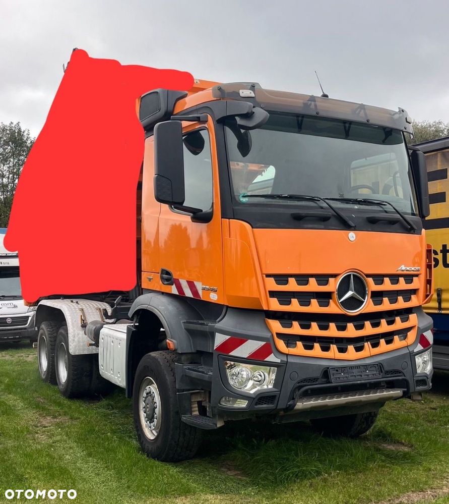 Mercedes-Benz 6x6 Arocs 3345 Rama do Zabudowy Duży Silnik Z Niemiec Napędy Na Wał (Nie 6x4 8x6 8x8 ) HDS Wywrotka Hydroburta Kipper - 1