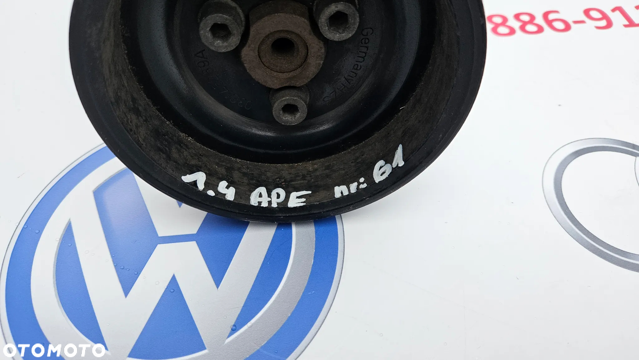 VW Golf 4 IV Audi A3 8L 1.4 16V Pompa wspomagania z kołem 1J0422154B 030145269A - 11