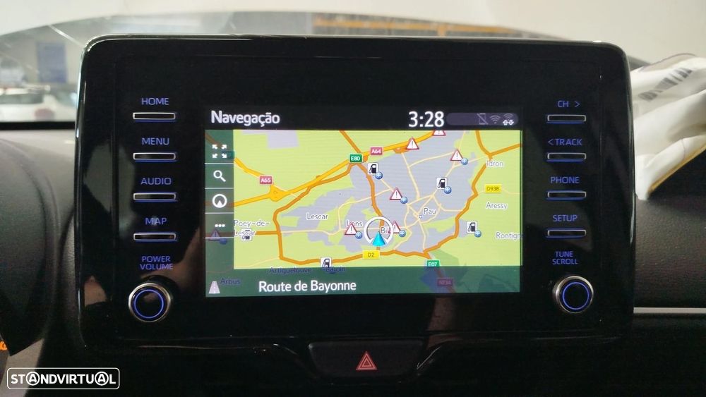 Display / ecrã de informações TOYOTA Yaris (_P21_, _PA1_, _PH1_) - 2