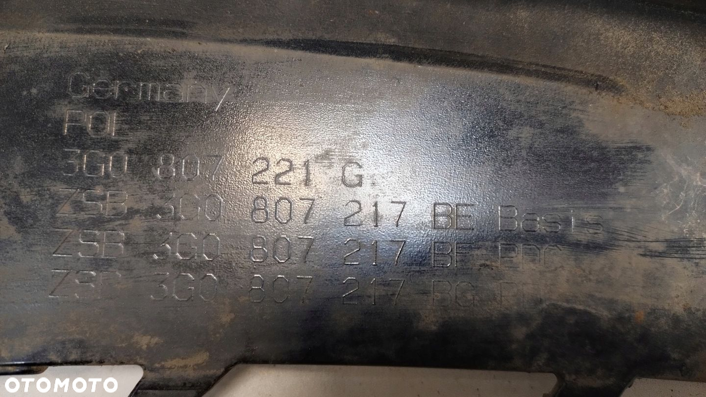 Zderzak przedni VW PASSAT R-LINE LIFT B8 3G0 807221G - 6