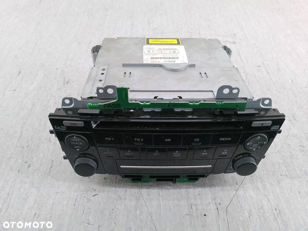 RADIO CD MAZDA 6 ( 02-08 ) GP9E66DSX CQ-EM4570AK  CQ-EM4570A - 8