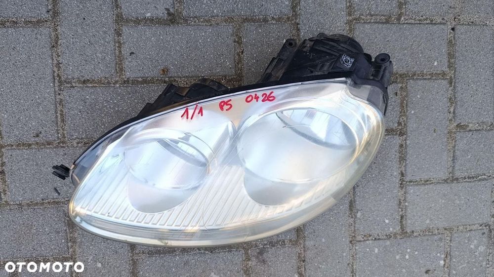 LAMPA LEWA PRZÓD REFLEKTOR LEWY VW GOLF V 5 HB 5D - 2