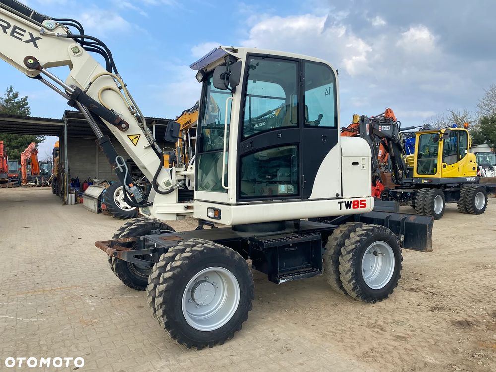 Terex TW85, 5100 MTH, 2 ŁYŻKI, RAMIĘ 3X ŁAMANE, KRÓTKI TYŁ, Z NIEMIEC, - 17
