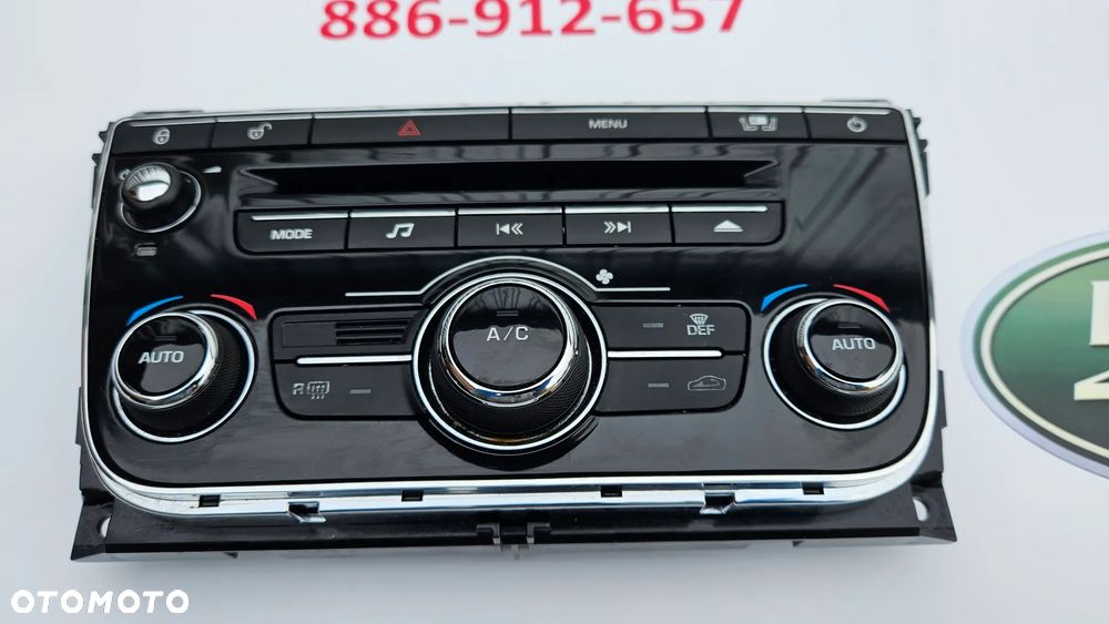 Jaguar XJ 351 2010-2015 Panel sterowania radiem klimatyzacją Panel klimatyzacji AW93-18C858-DE - 2