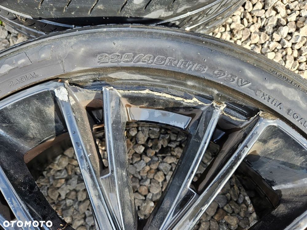 BMW 3 F30 F31 felgi 18" komplet uszkodzone - 6