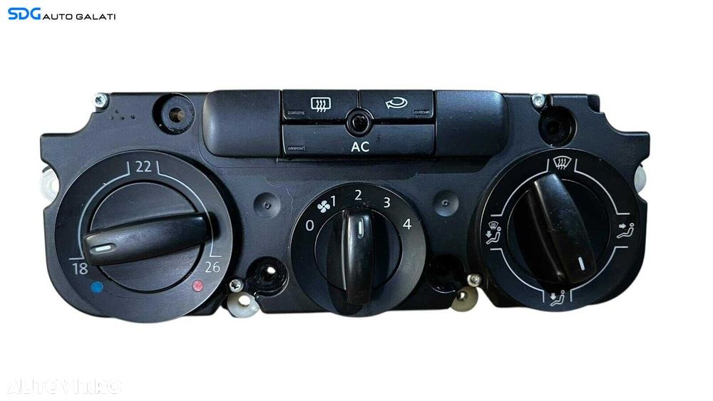 Panou Modul Unitate Comanda AC Aer Conditionat Clima Climatic Volkswagen Touran 2003 - 2010 Cod 1K0820047GK 5HB009352 [LC0586] - 1
