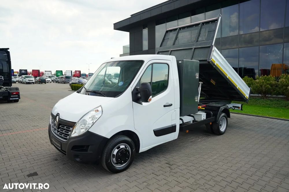 Renault MASTER / BASCULATOR / DUBLU / MANUAL / 3 LOCURI / - 5