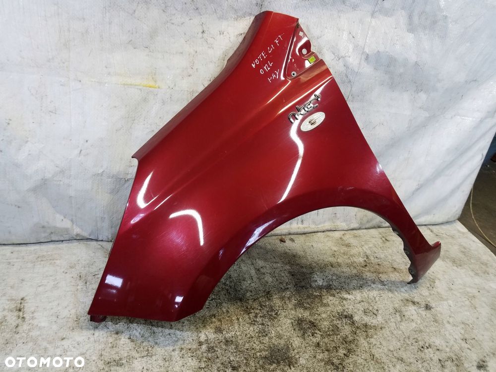 błotnik przód prawy nissan note i e11 lift kod naj - 8