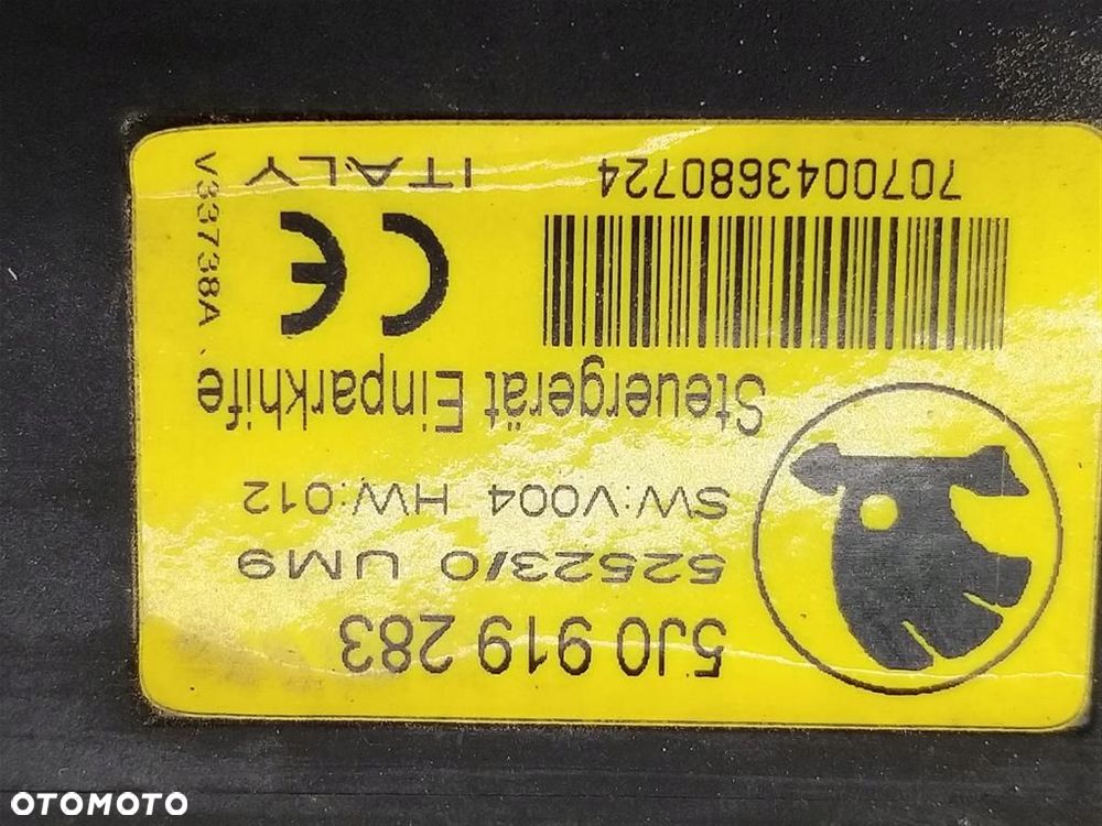 Wiązka instalacja PDC parktronik tył + czujniki Skoda Fabia II 5J0919283 - 3