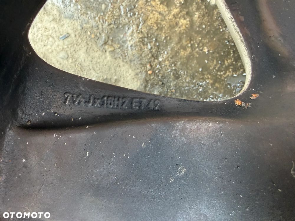Felgi 16' koła A2114011502 Mercedes W211 5x112 7,5J16H2 ET42 centr 66,6 OE - 14
