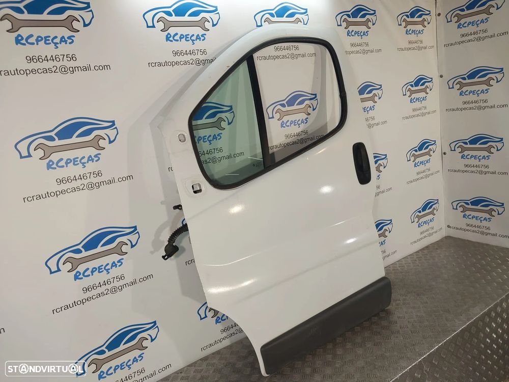 PORTA PORTAS FRENTE FRONTAL ESQUERDA RENAULT TRAFIC II 2 MK2 OPEL VIVARO NISSAN PRIMASTAR MOTOR PUXADOR VIDRO RETROVISOR RETROVISORES - 5