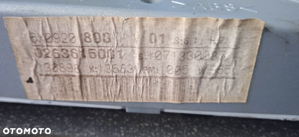 Licznik VW Lupo 1.0 6X0920800 - 3