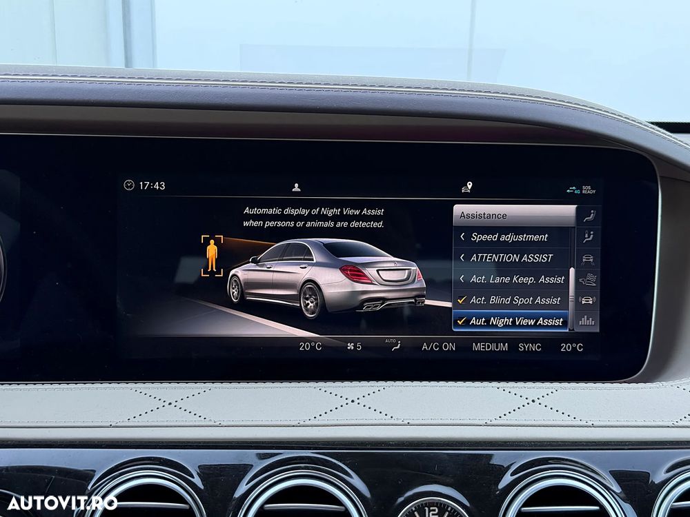 Mercedes-Benz S 63 AMG L 4Matic+ AMG Speedshift 9G-MCT - 13
