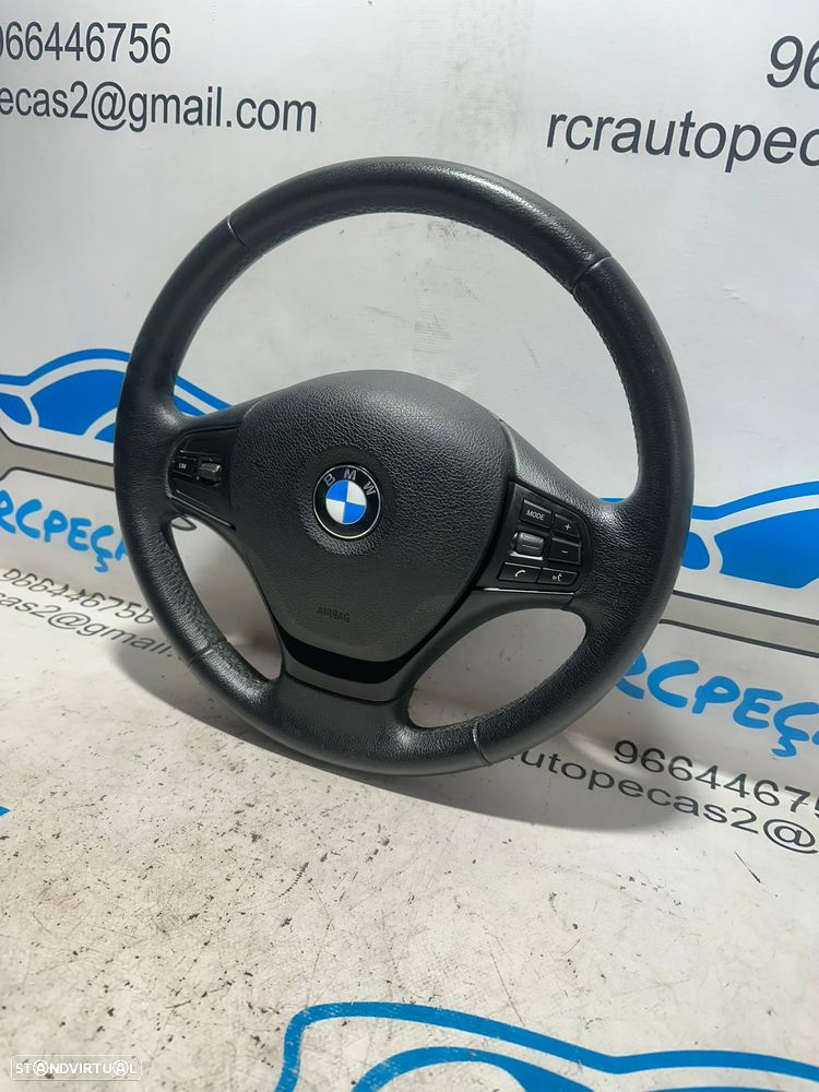 .Volante Multifunções Comandos Original BMW Serie 1 3 Pele 62558001F - 2