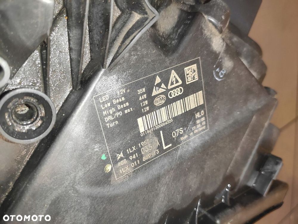 AUDI A7 4G LIFT LAMPA PRZÓD FULL LED MATRIX KOMPLETNA LEWA PRAWA ORYGINAŁ - 10