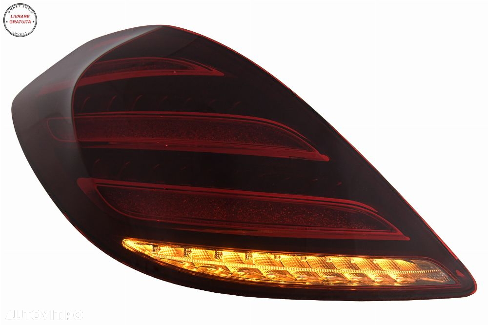 Stopuri Full LED Mercedes S-Class W222 (2013-2017) Semnalizare Dinamica Facelift D- livrare gratuita - 9