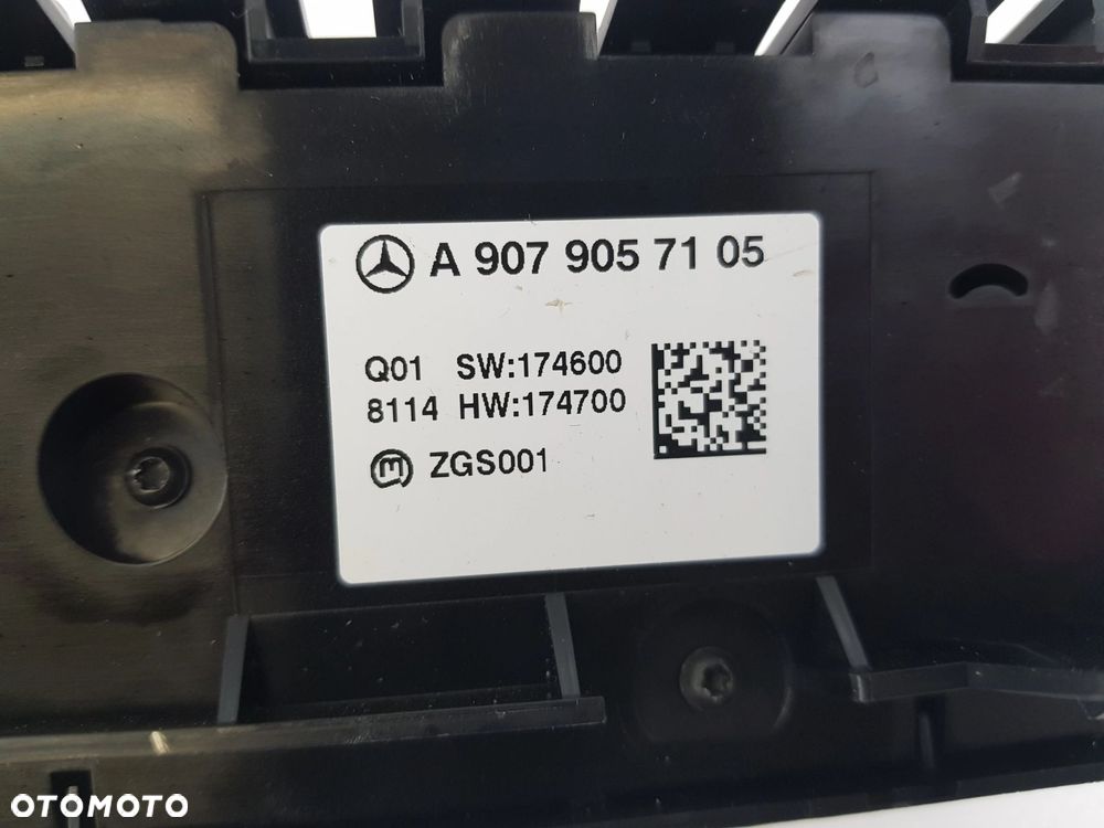 NOWY PANEL NAWIEWU KLIMATYZACJI MERCEDES SPRINTER W907 W910 A9079057105 EUROPA - 5