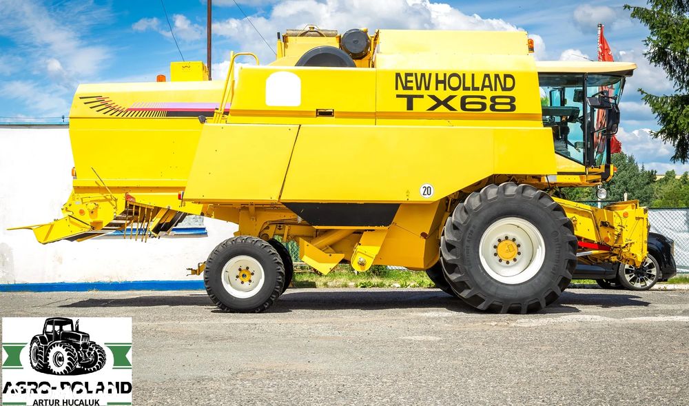 New Holland TX 68 PLUS - 2002 ROK - 6.1 M + STÓŁ BISO SOJA FLEX - 3